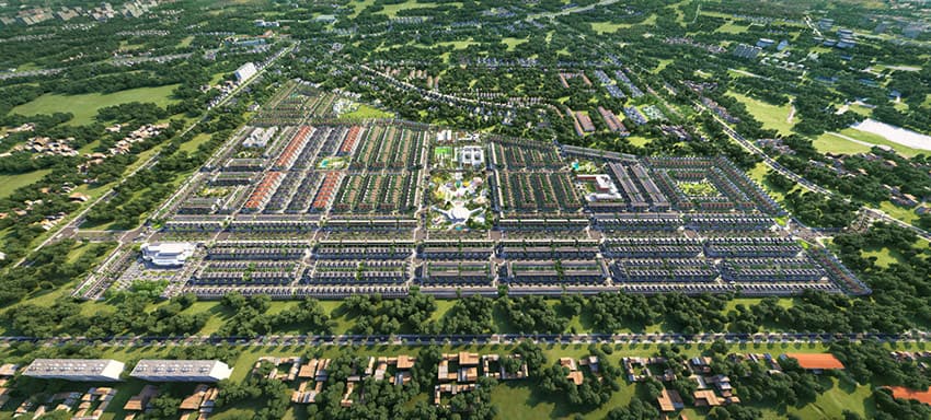 Toàn cảnh dự án Gem Sky World 92,2ha tại Long Thành, Đồng Nai